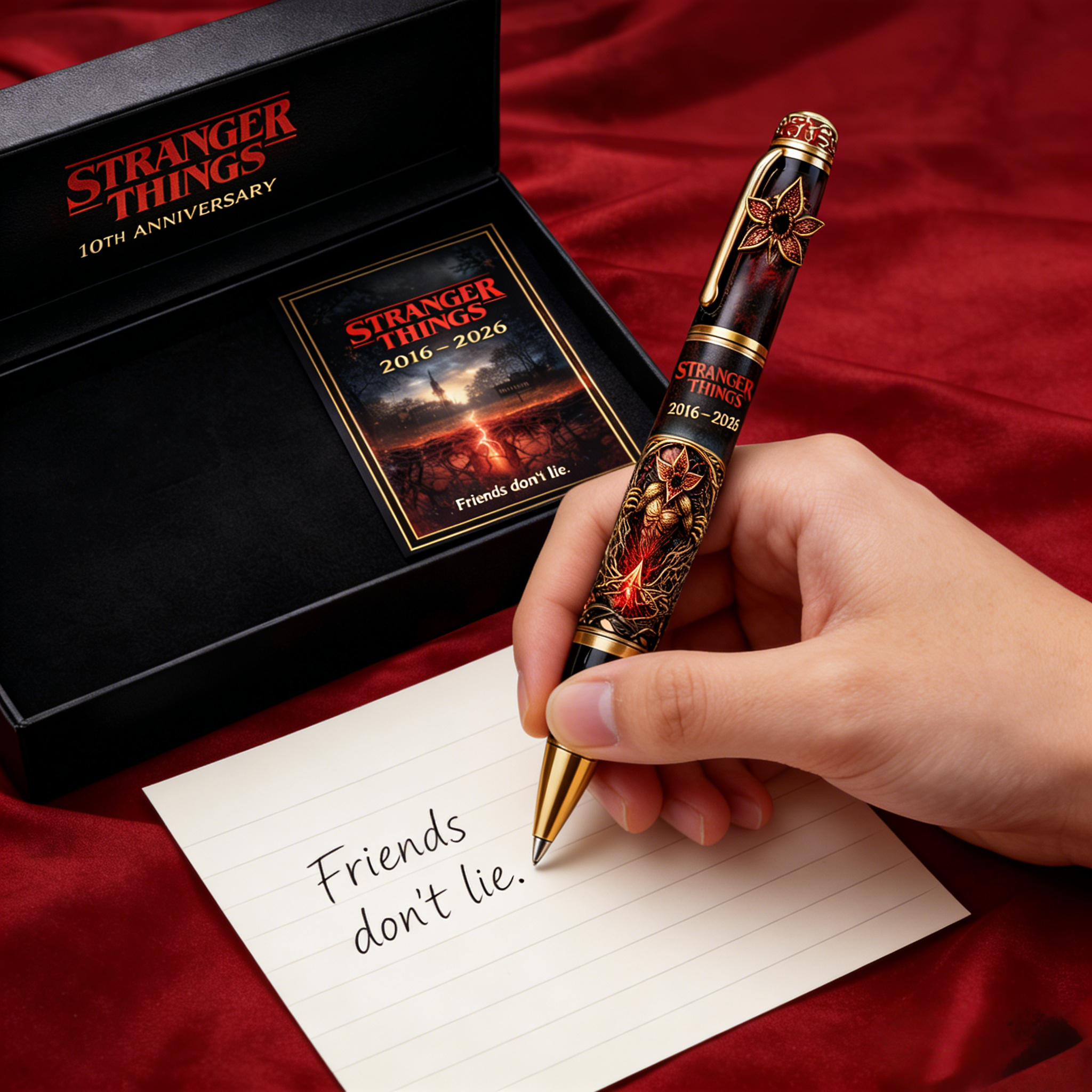 Stranger Things – 10th Anniversary Collector Pen (2016–2026)