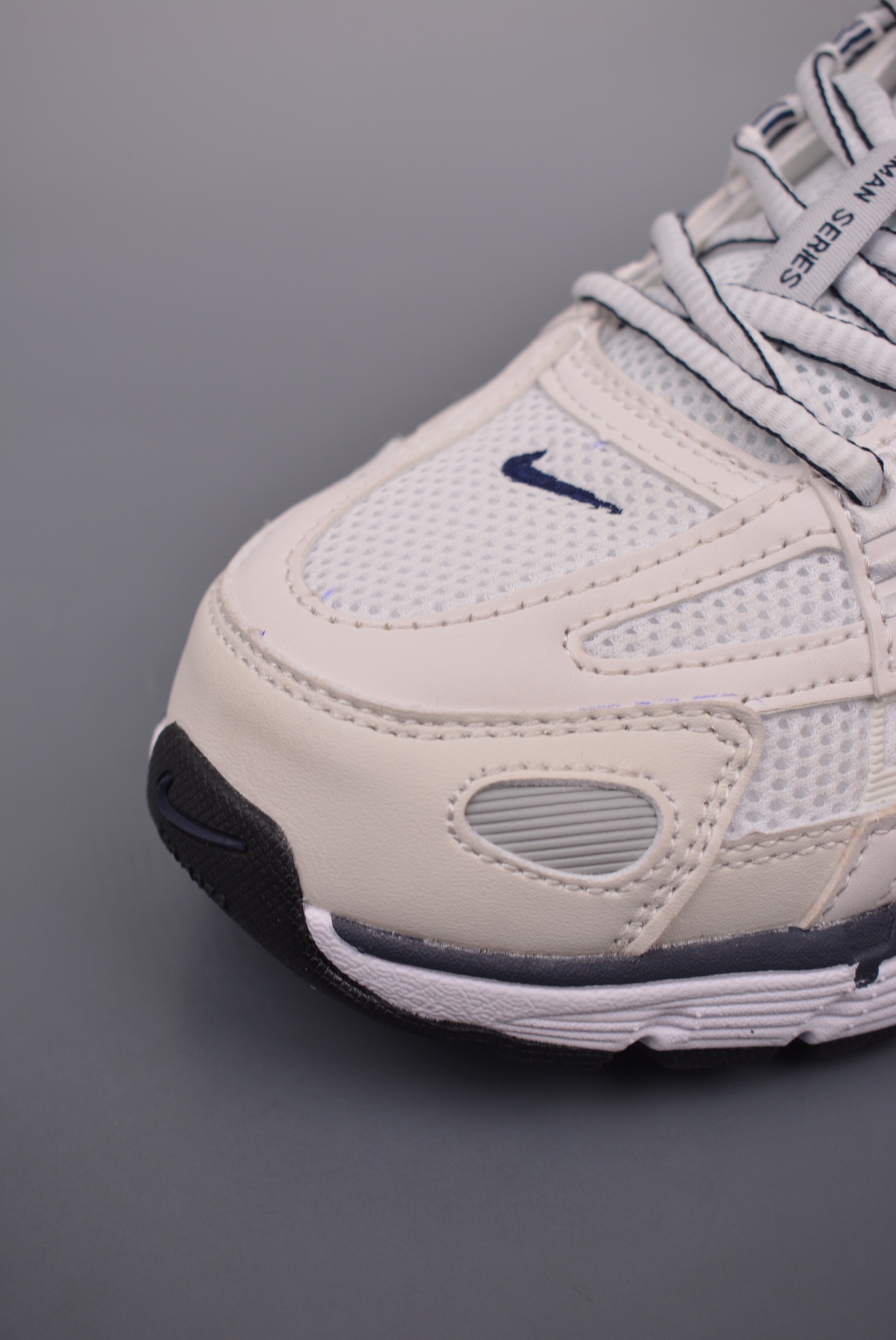 Nike Initiator Running INS P-6000 Daddy Shoes Beige Obsidian Blue CD6404-018