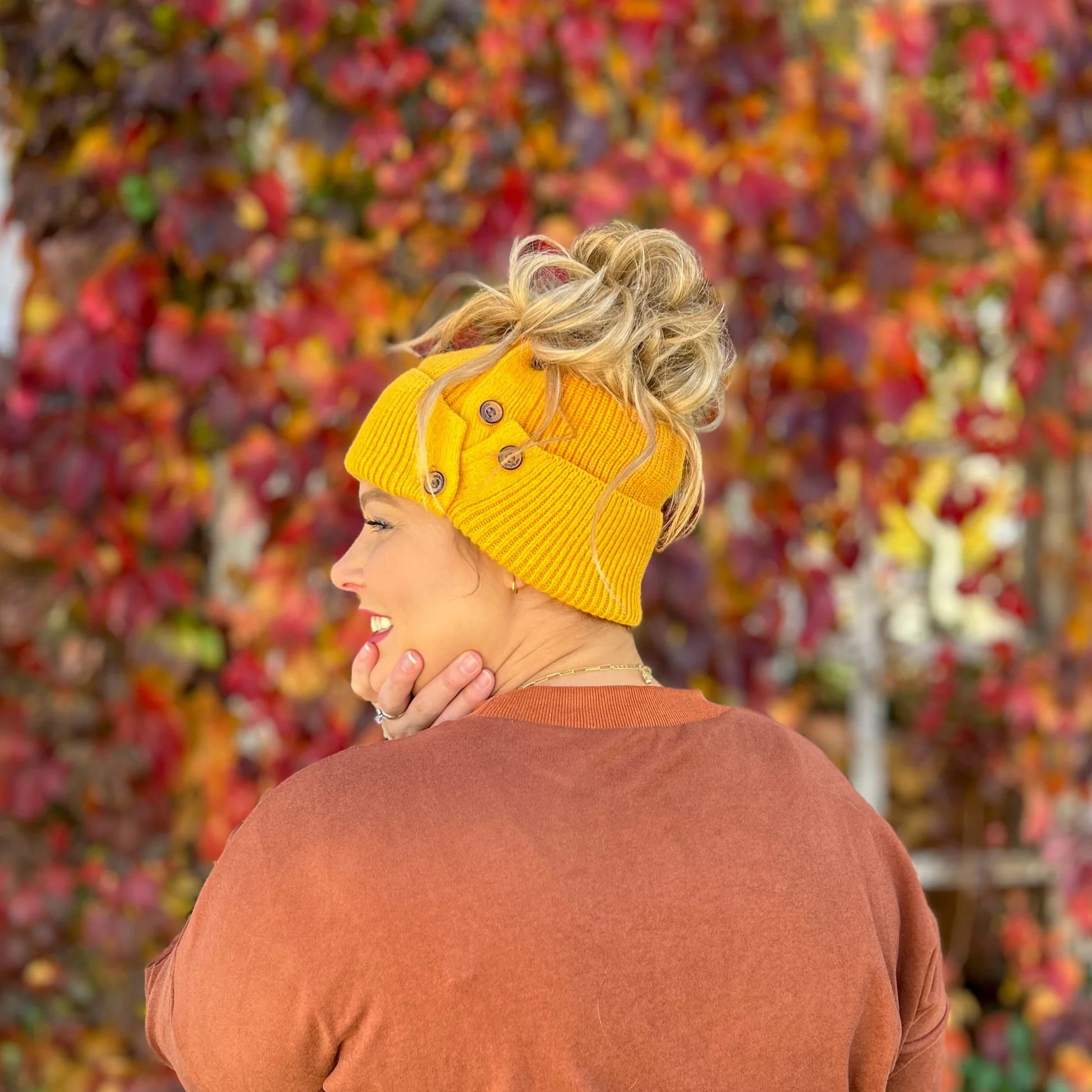 🔥Black Friday Flash Sale - 49% OFF🔥Button Up Beanie🔥BUY 2 FREE SHIPPING