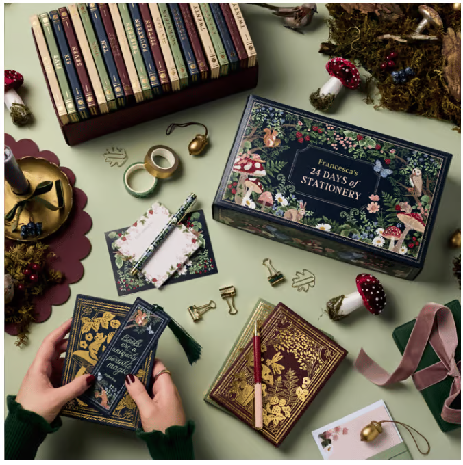 🎄Martha Brook®-24 Days Of Stationery Advent Calendar