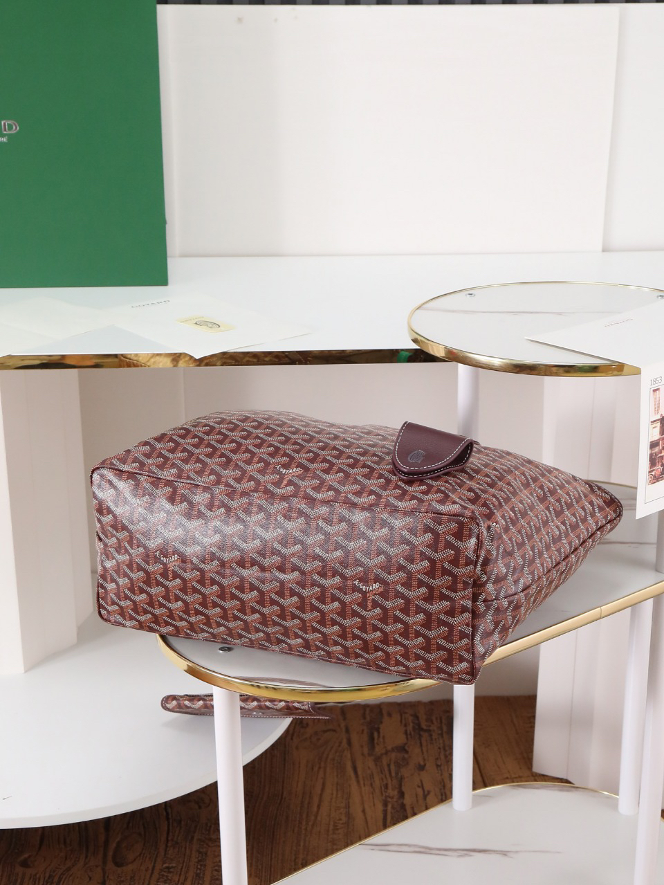 Goyard saint louis small shopping bag 020146