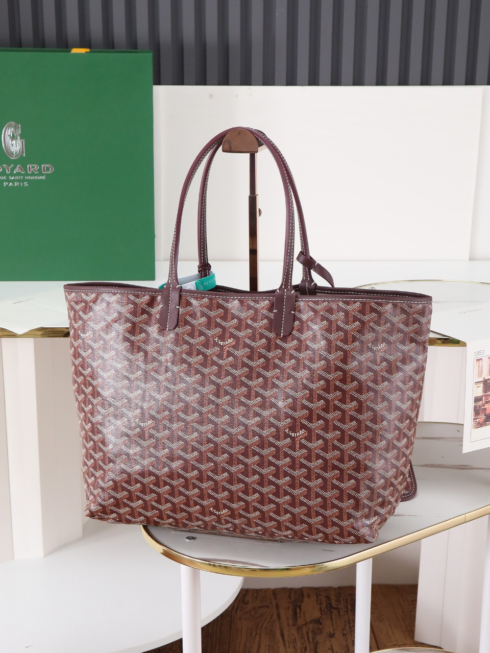 Goyard saint louis small shopping bag 020146