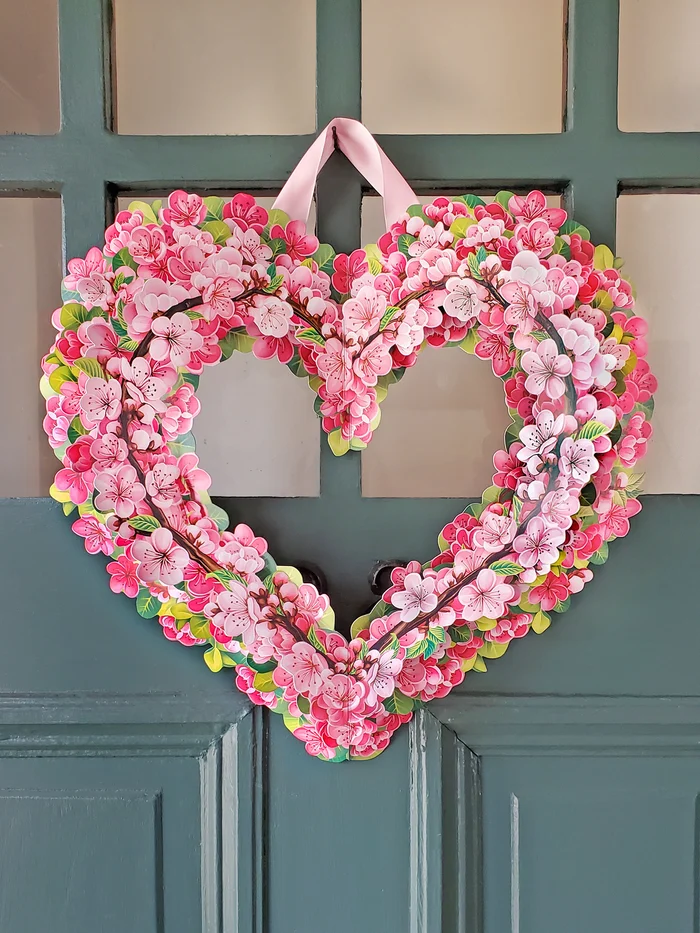 POP-UP 3D CHERRY BLOSSOM GREETING CARD