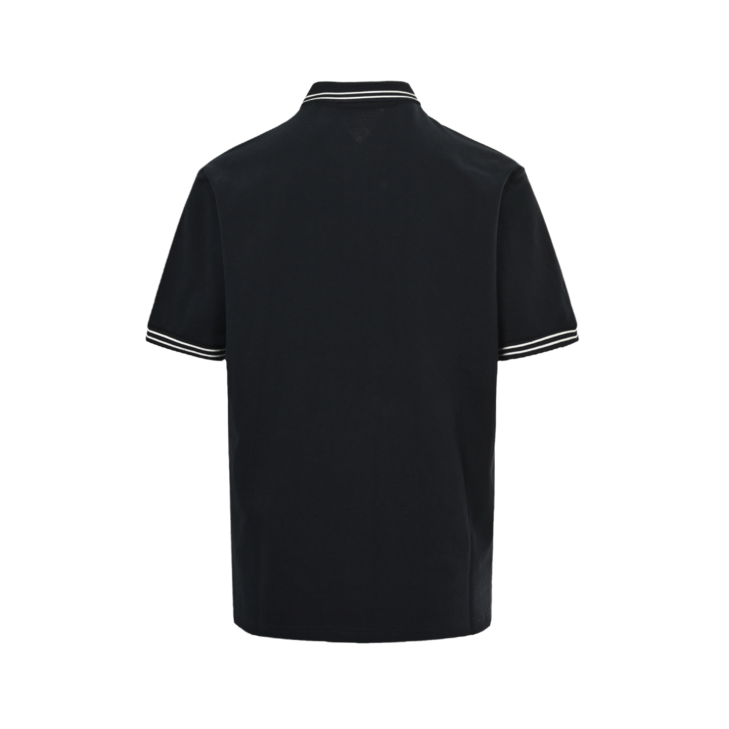 Prada 25ss logo embroidered Polo short-sleeved shirt