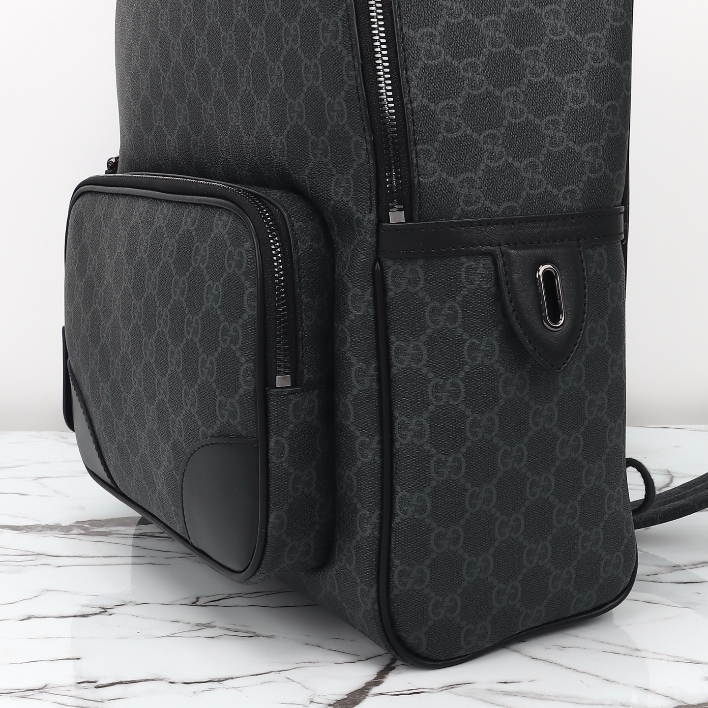 Gucci GG Emblem medium backpack 821159 FAED4 1000