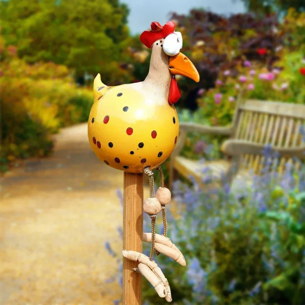 🔥Last Day 50% OFF🔥Funny Chickens Statues-Chicken Fence Decoration📦BUY 2 GET FREE SHIPPING NOW