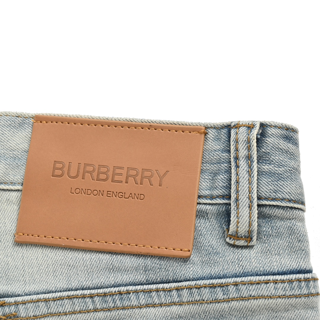 Burberry 24ss label pocket patch jeans