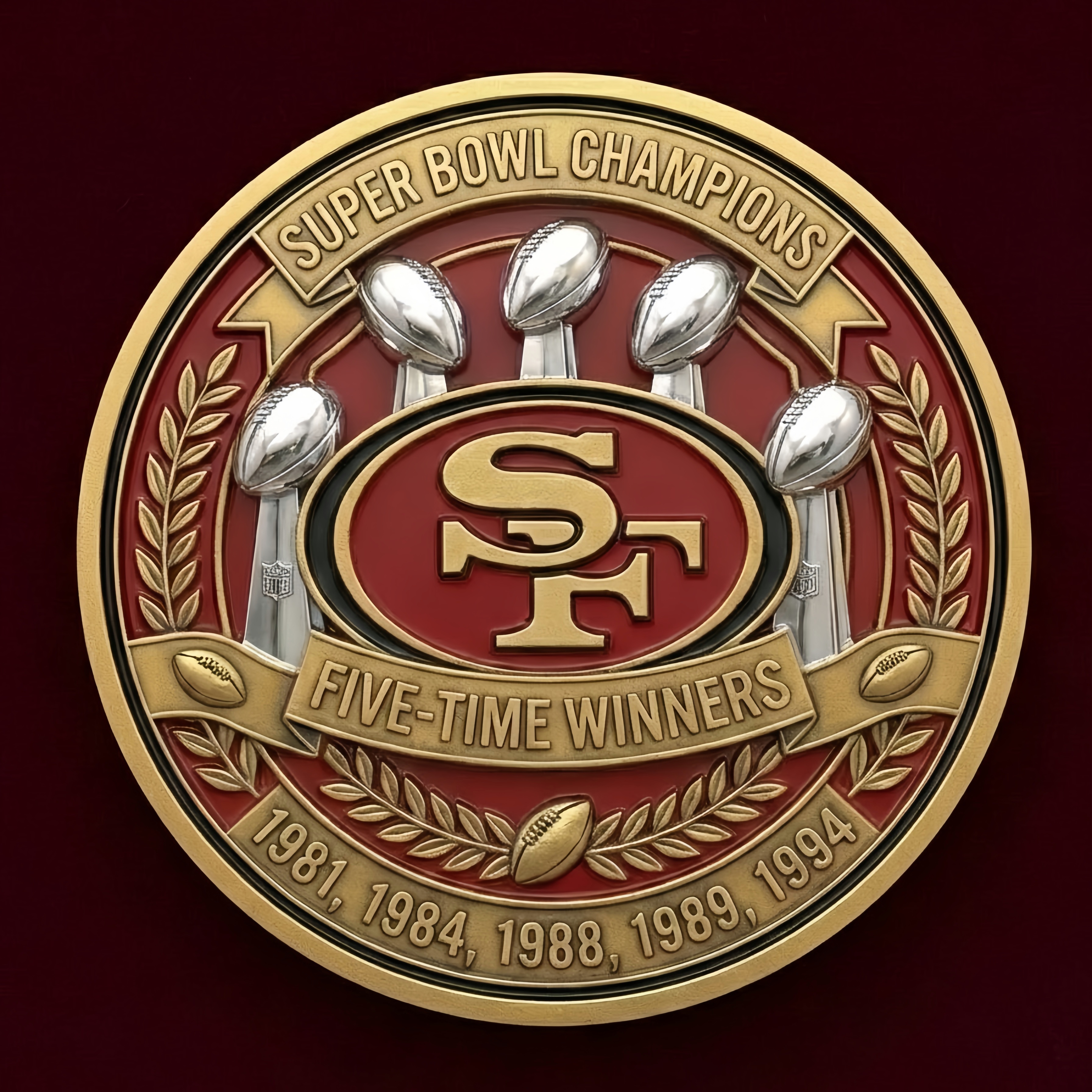 San Francisco 49ers 80th Anniversary Commemorative Coin