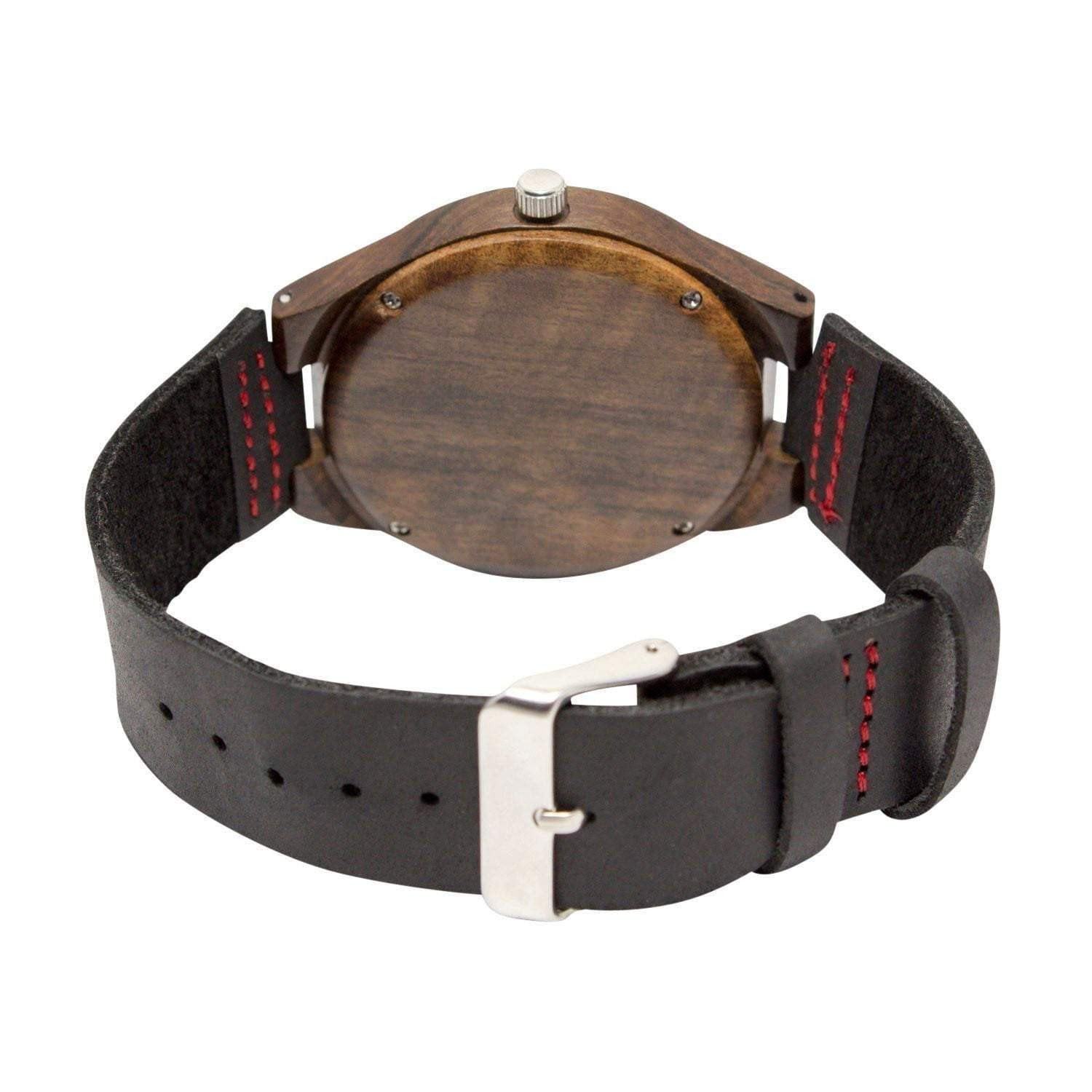 Wooden Watches - Red Energico