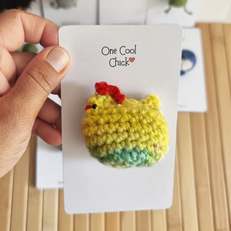 Knitted Animal Pocket Hugs