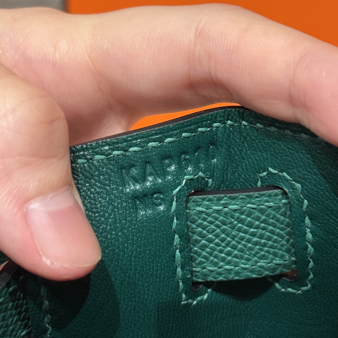 Hermès Kelly z6Makachite Handbag (Handmade to order)