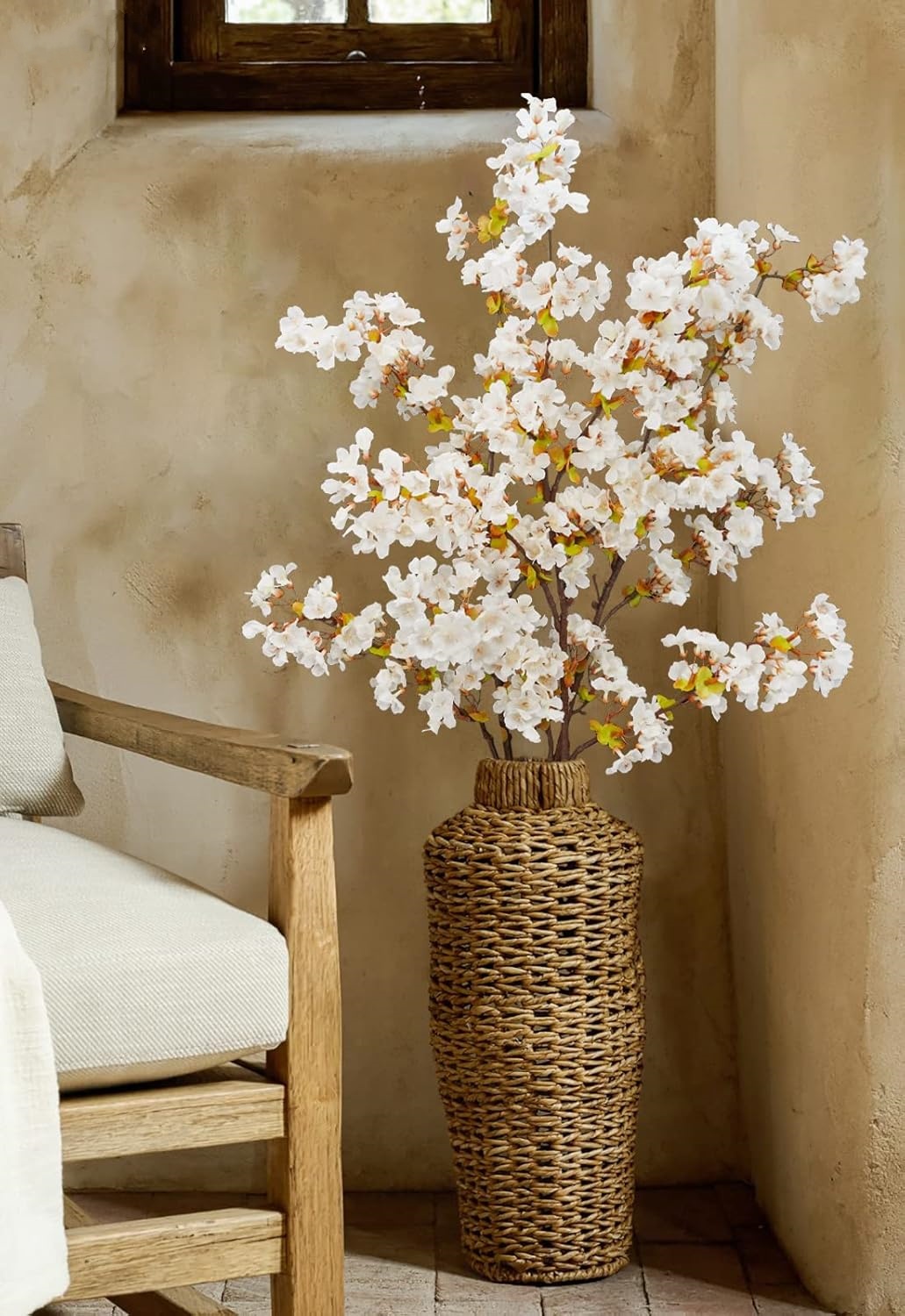 🔥Last Day 50% OFF🔥Silk Cherry Blossom Branches - 3 Pack