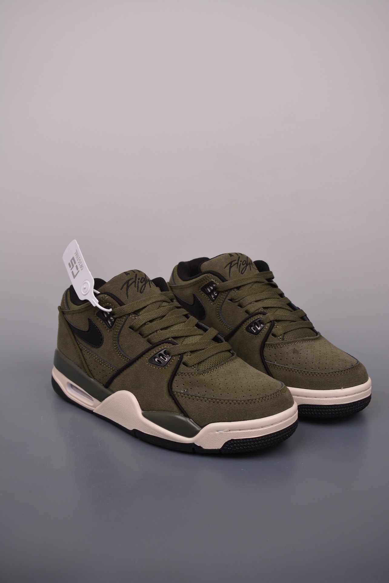 Nike Air Flight 89 Cargo Khaki Black FZ3045-300