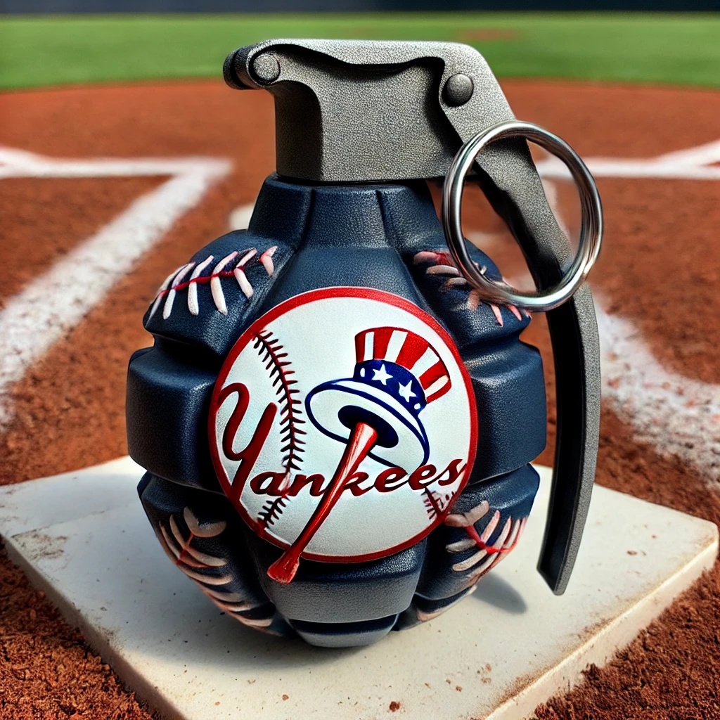 Baseball Team Hand Grenade
