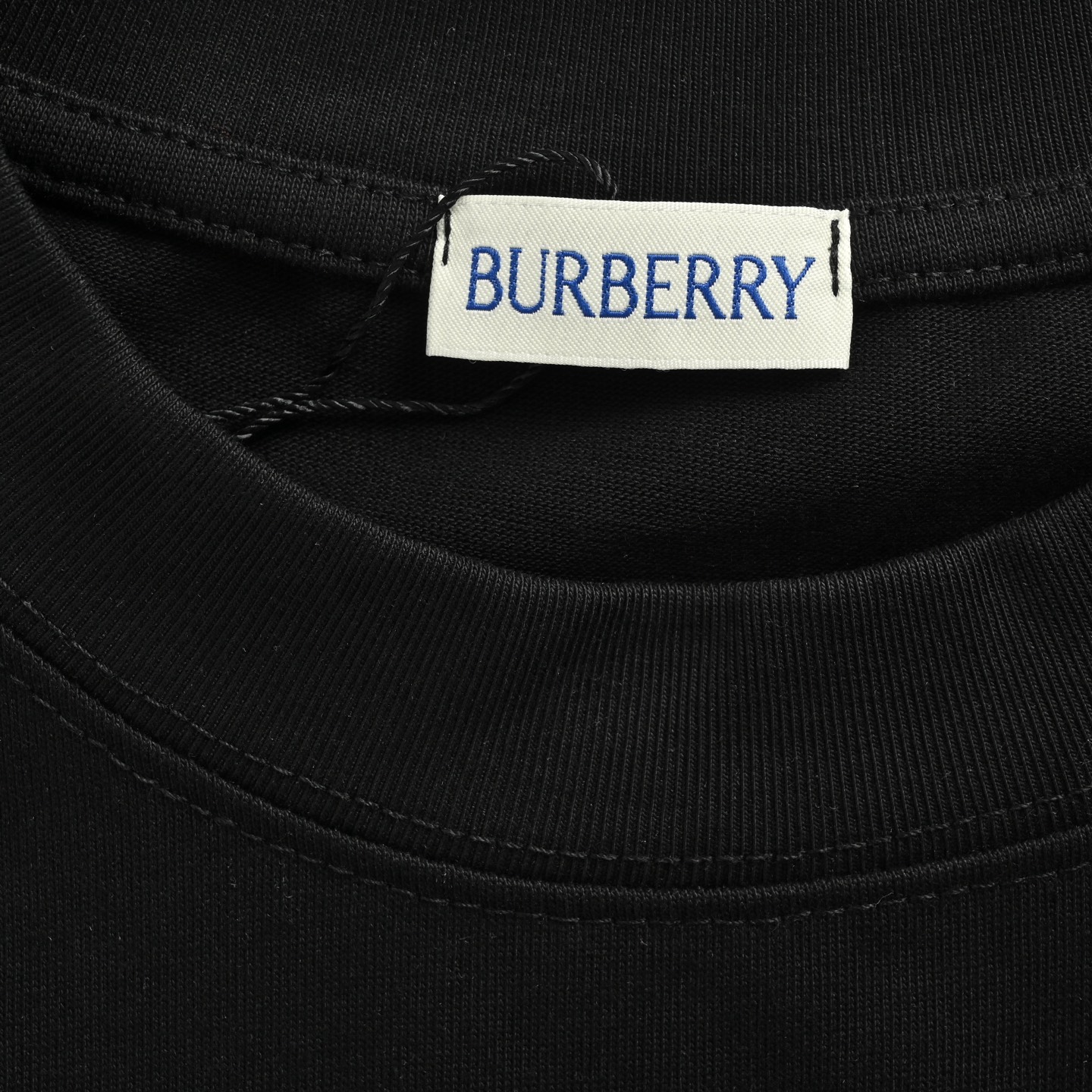 Burberry 25ss contrast collar horse print short sleeves