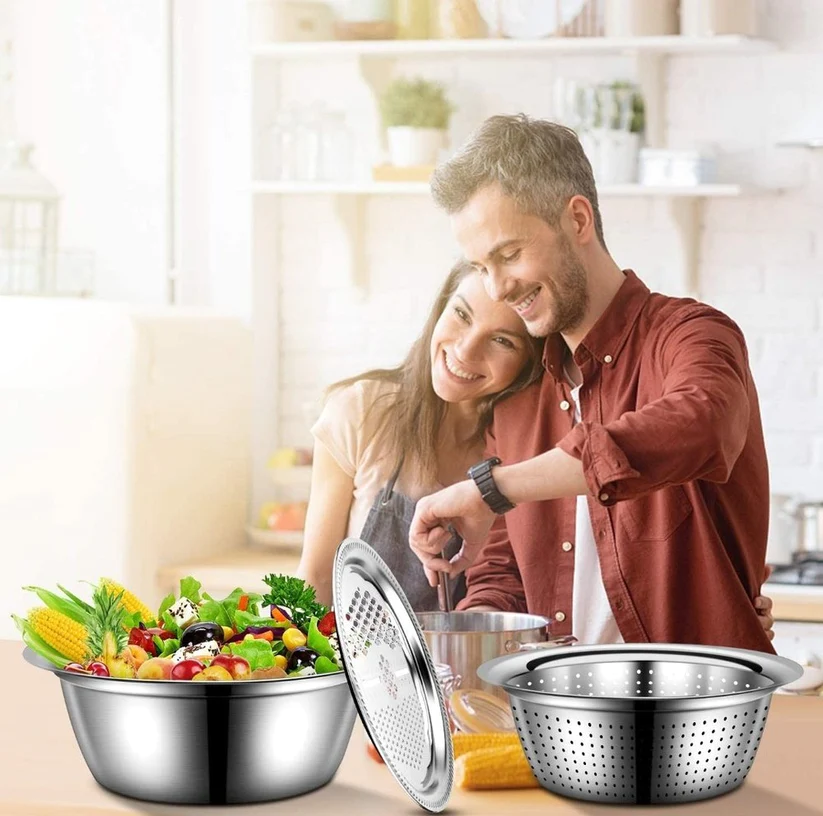 3 in 1 Kitchen Multipurpose Julienne Grater Salad Maker（🔥2024 new cartoon style）
