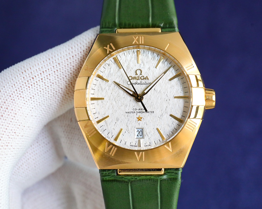 Omega fifth generation constellation series men's watch
