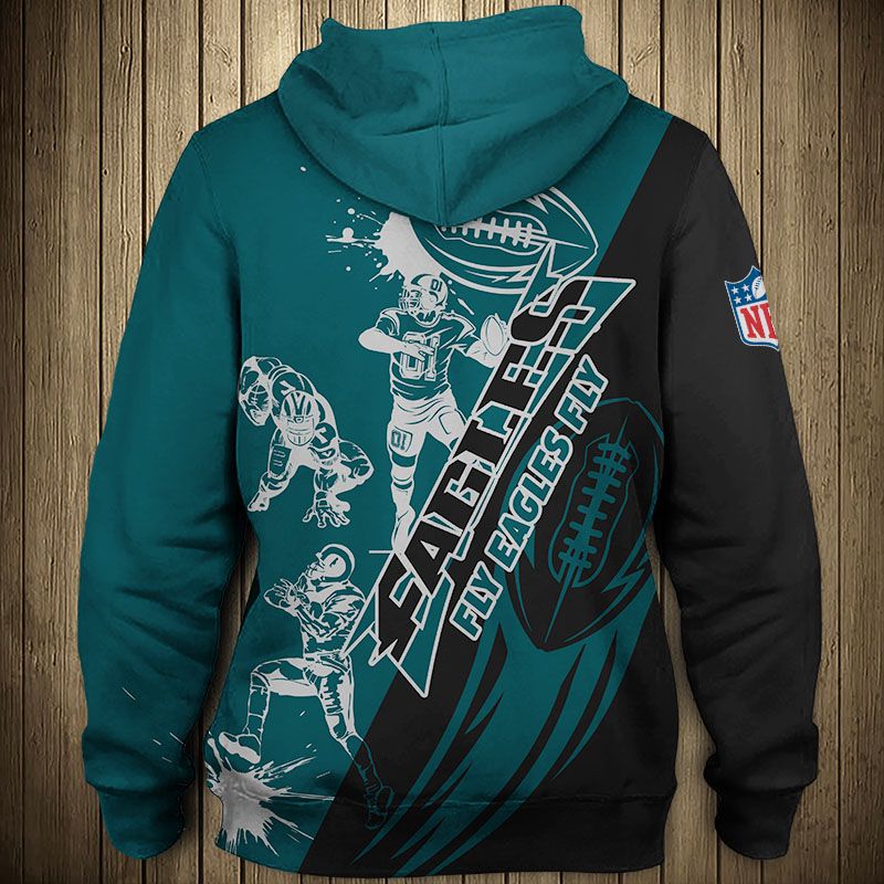 PHILADELPHIA EAGLES 3D HOODIE PPEE003