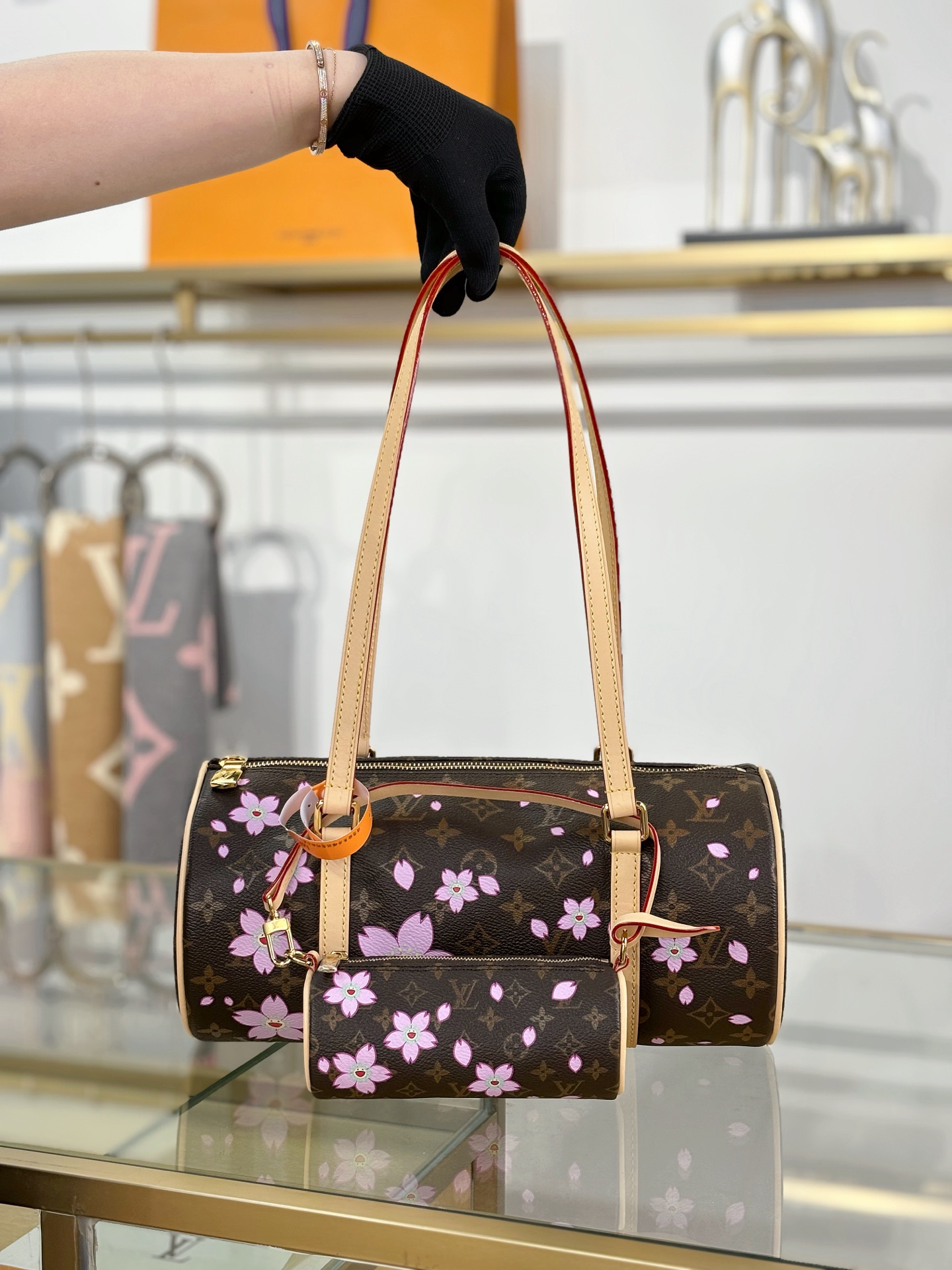 Louis Vuitton x TM PAPILLON Handbag M13097