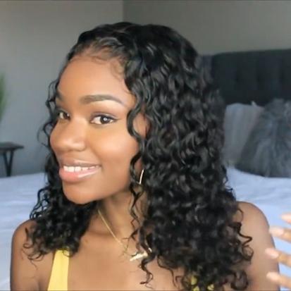 New Style Sale Lace Frontal Curly Wig 10''-14''
