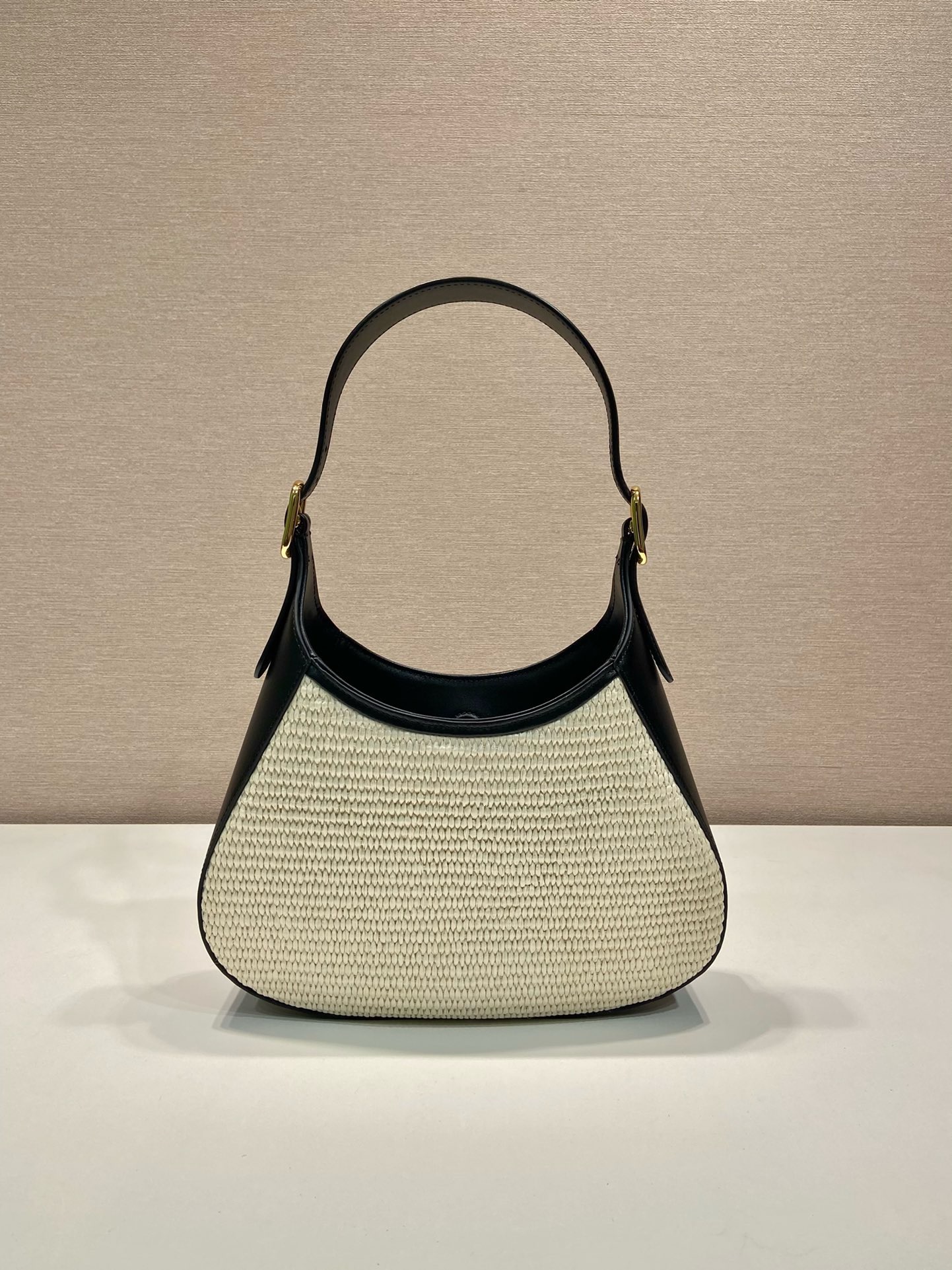 Prada Cleo Straw Bag 1BC179