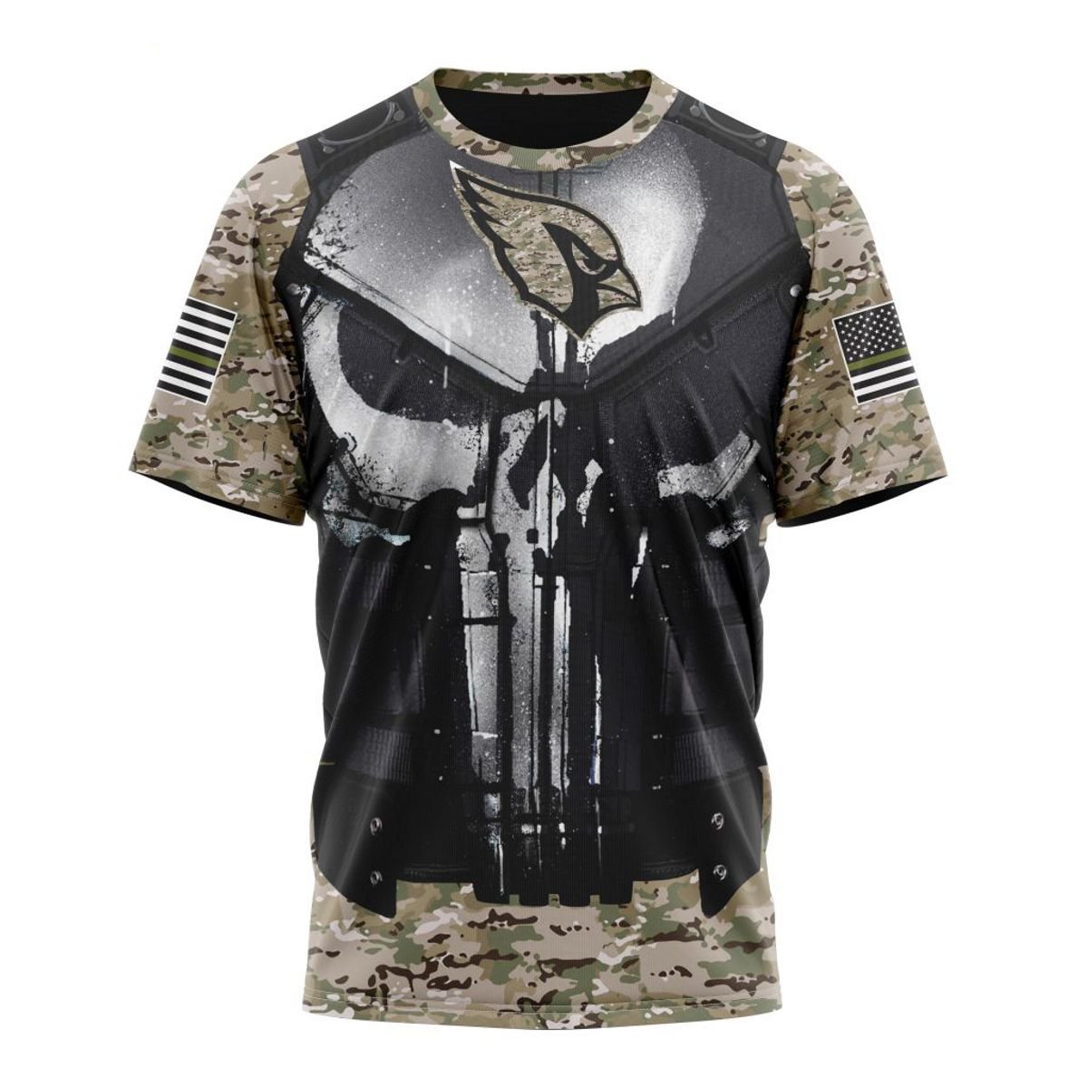 ARIZONA CARDINALS 3D HOODIE SPECIAL VETERAN KITS
