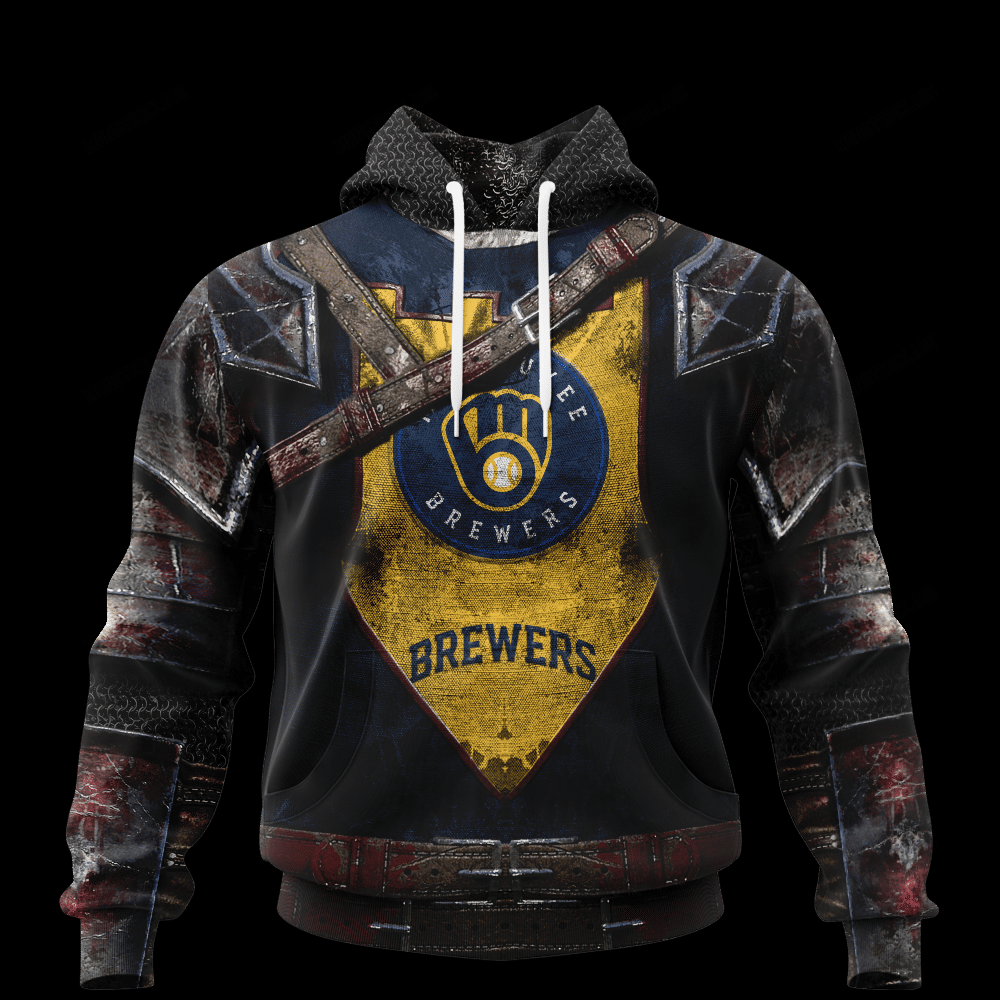 MILWAUKEE BREWERS 3D WARRIORS HOODIE