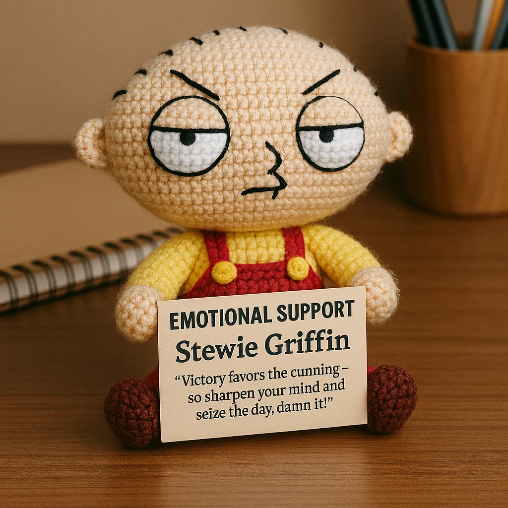 Family Guy knitted dolls