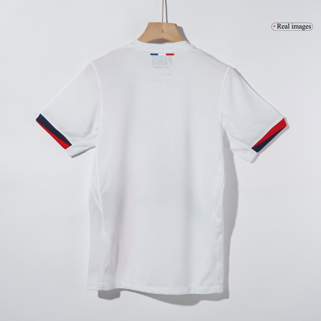 KVARATSKHELIA #7 PSG Away Football Shirt 2024/25 - UCL