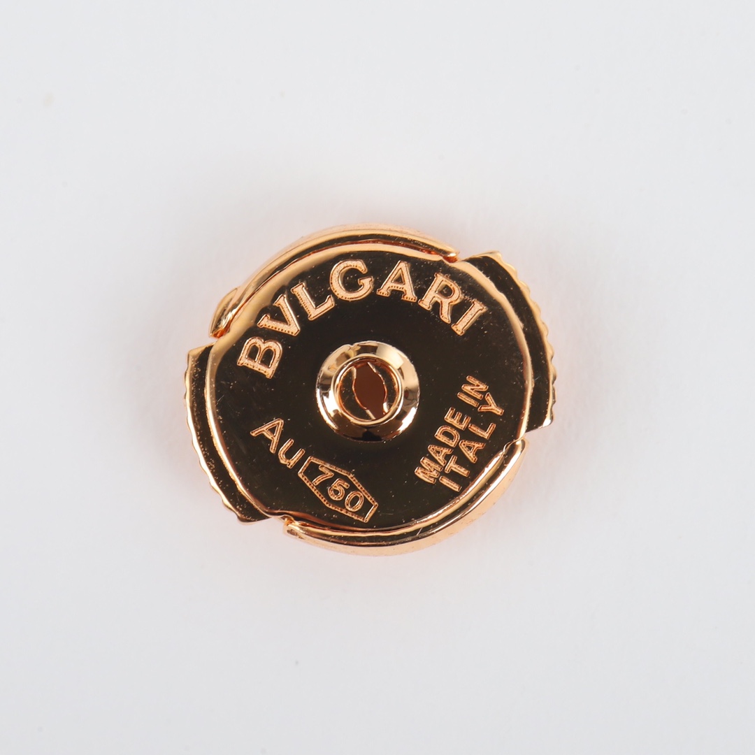 Bulgari Mother of Pearl Pendant Earrings