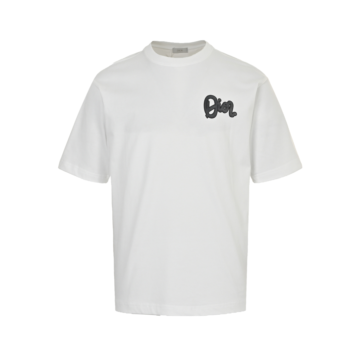 Dior 25ss art letter print short sleeve