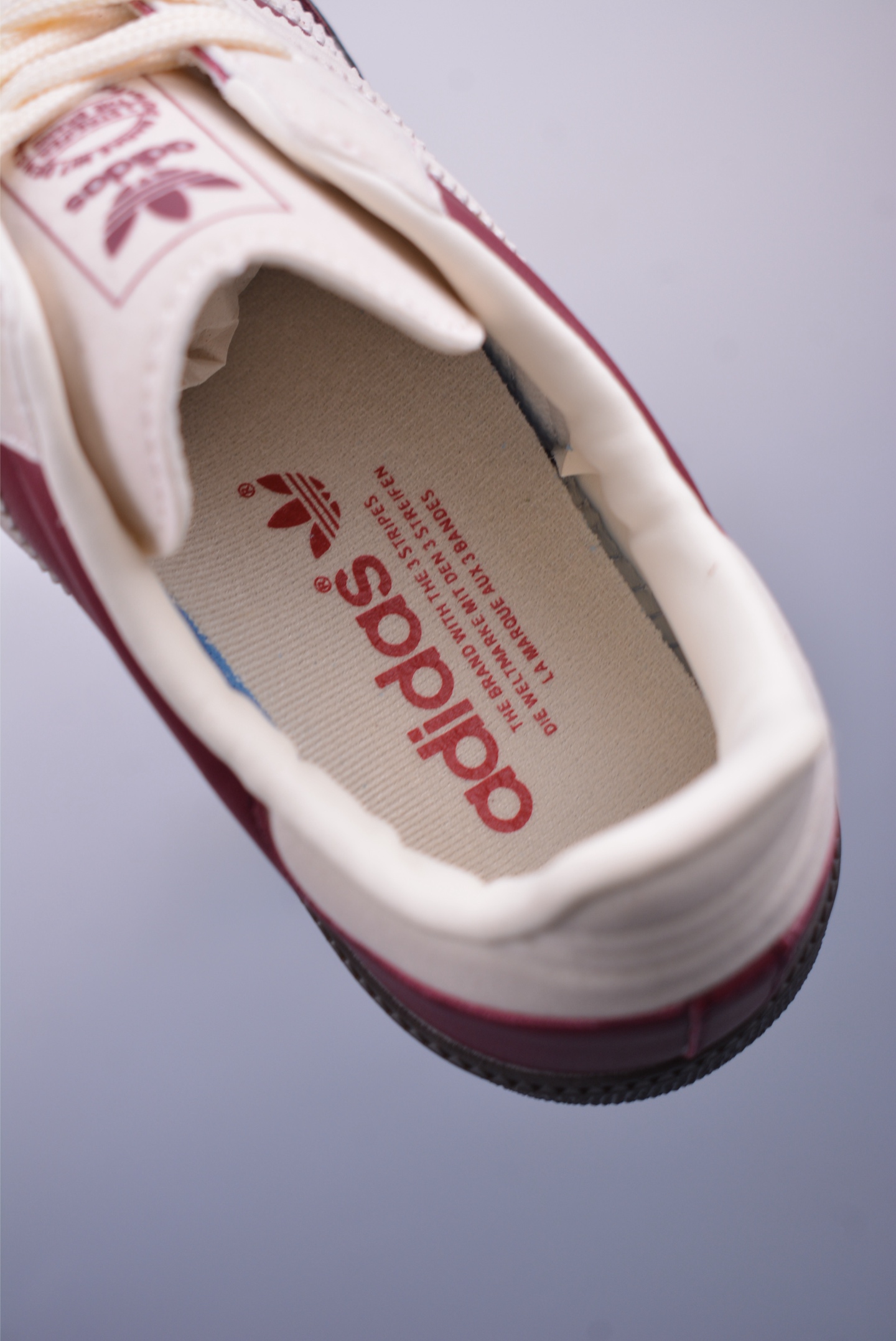 Adidas Originals Samba OG sneakers Hawthorn red caramel sole JI3216