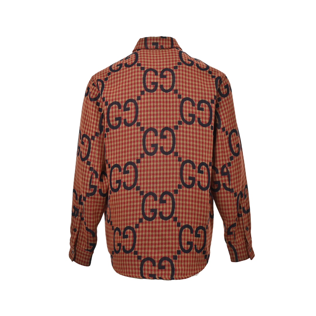 Gucci 24Fw Double G Check Shirt