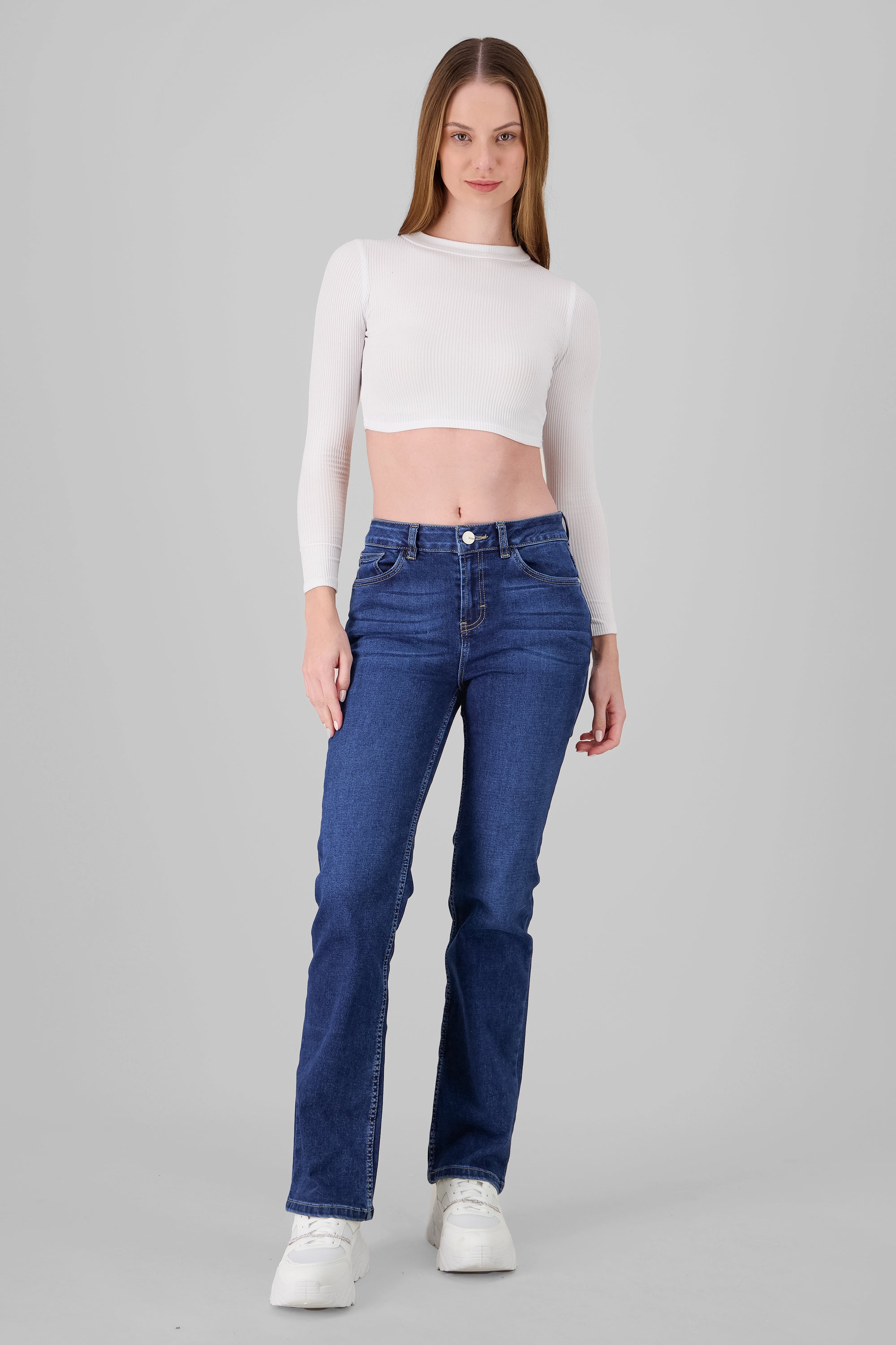 Bootcut Jeans With Slits