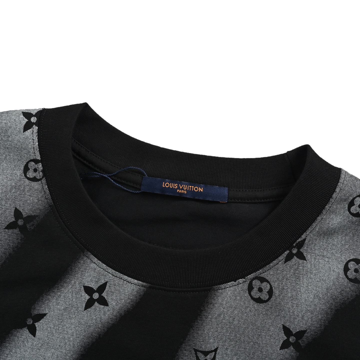 Louis Vuitton 25ss full print monogram ink rendering print short sleeve