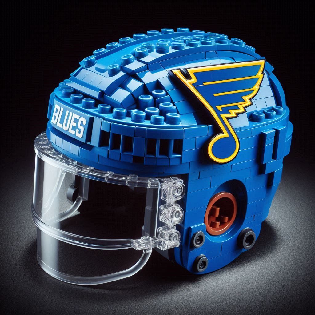 NHL LEGO Building Block Helmet