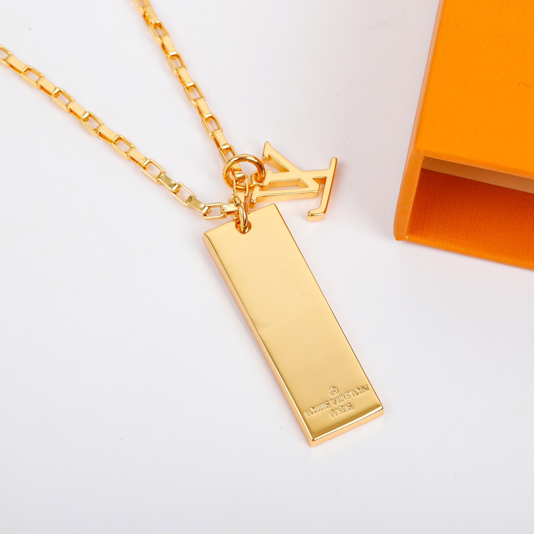 Louis Vuitton Square Necklace
