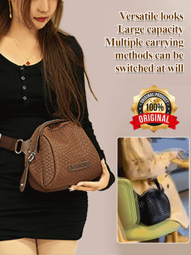 🔥Last Day 50% OFF🔥🌟Hand Weaving Large Capacity Cowhide Shell Bag👜