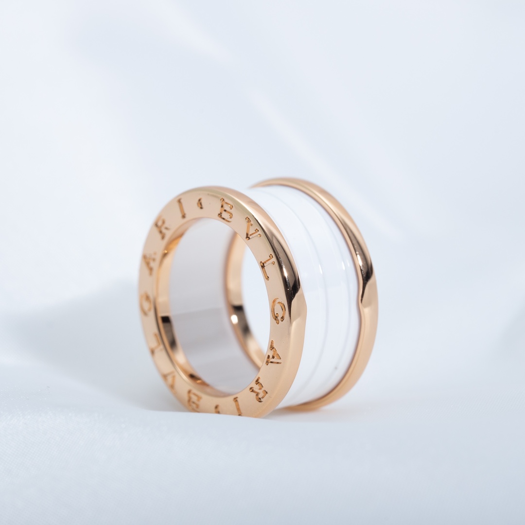 Bulgari Wide Ceramic Ring
