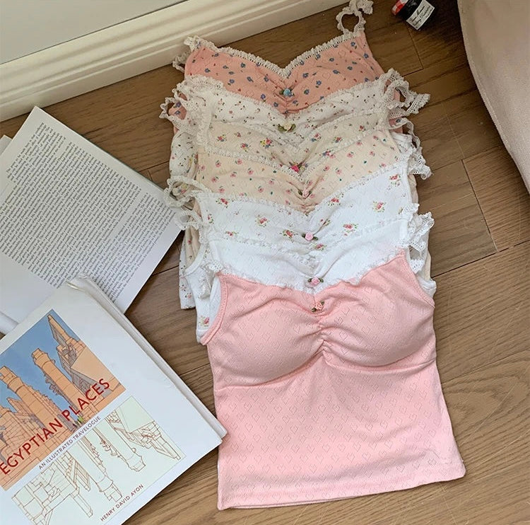 Sweet Flower Crop Top