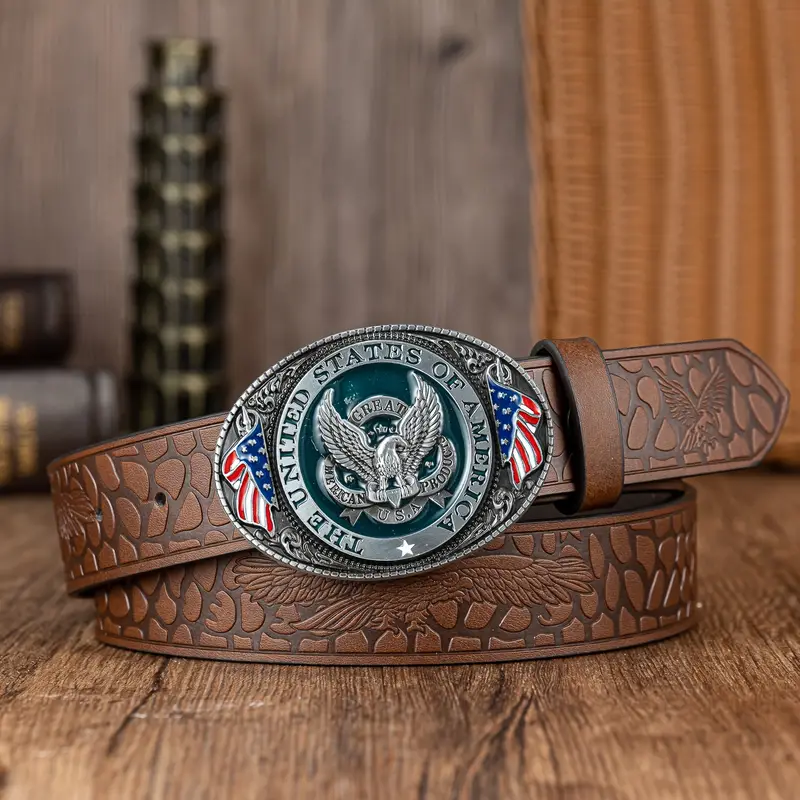 American Flag Belt With Knife (Free To Mix And Match)