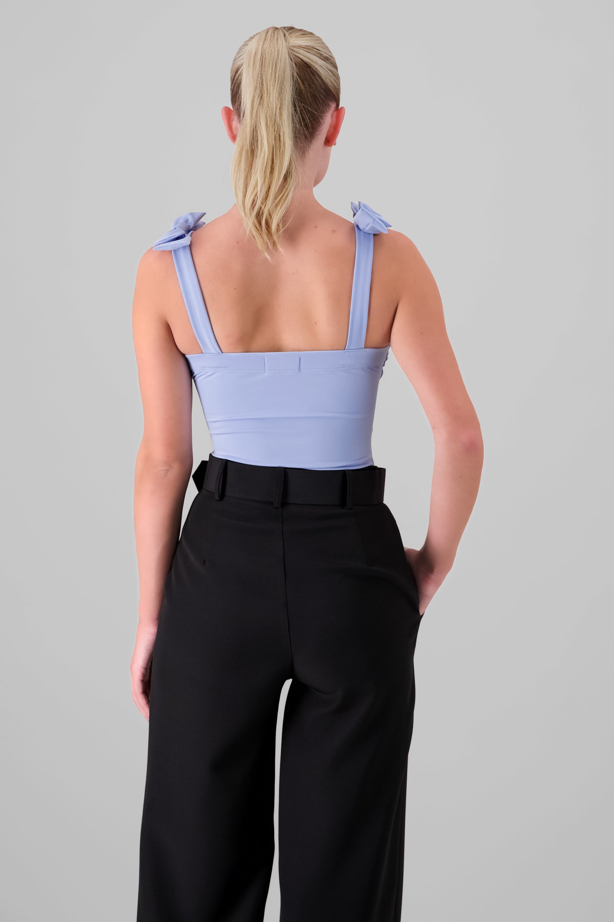 Jocelyn Bodysuit With Bow Straps