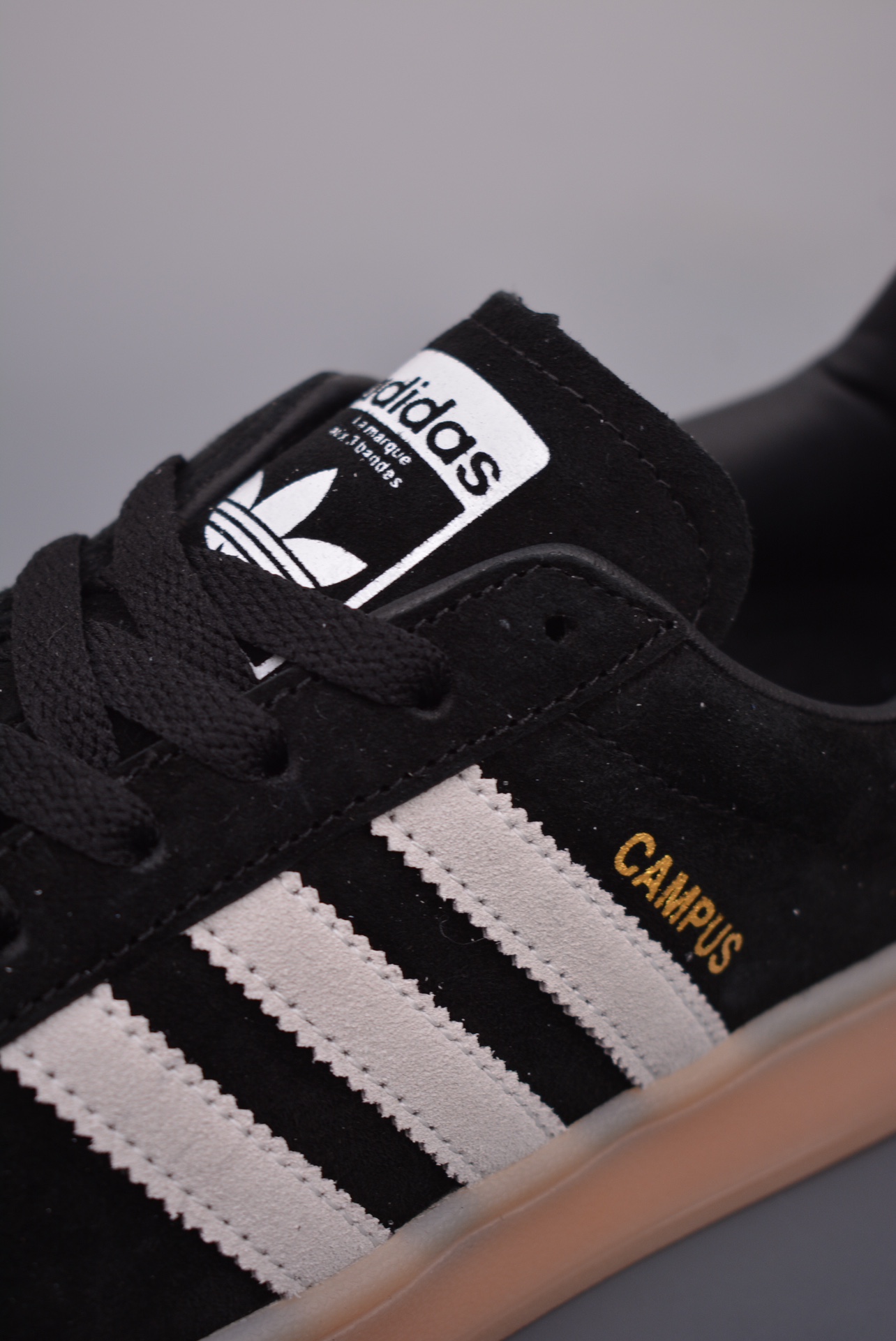 Adidas Originals Campus Suede Black and White B37150