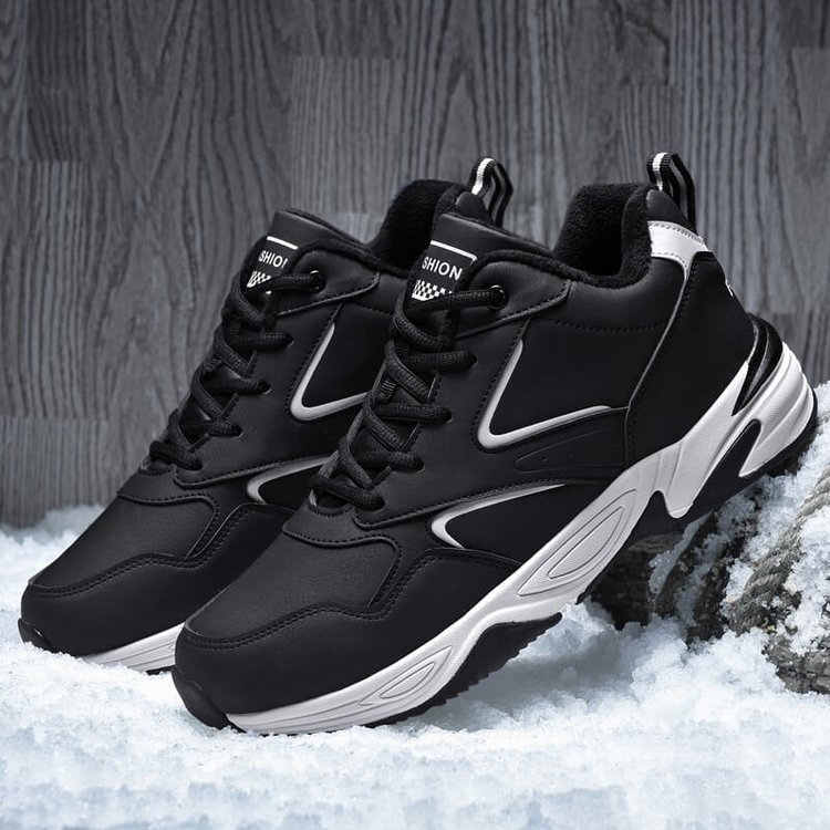 Men's And Women's Winter Plush Sneakers