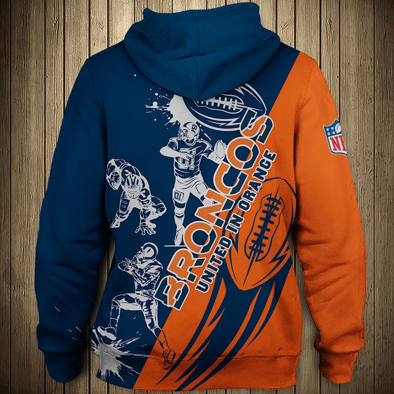 DENVER BRONCOS 3D HOODIE DDBB003