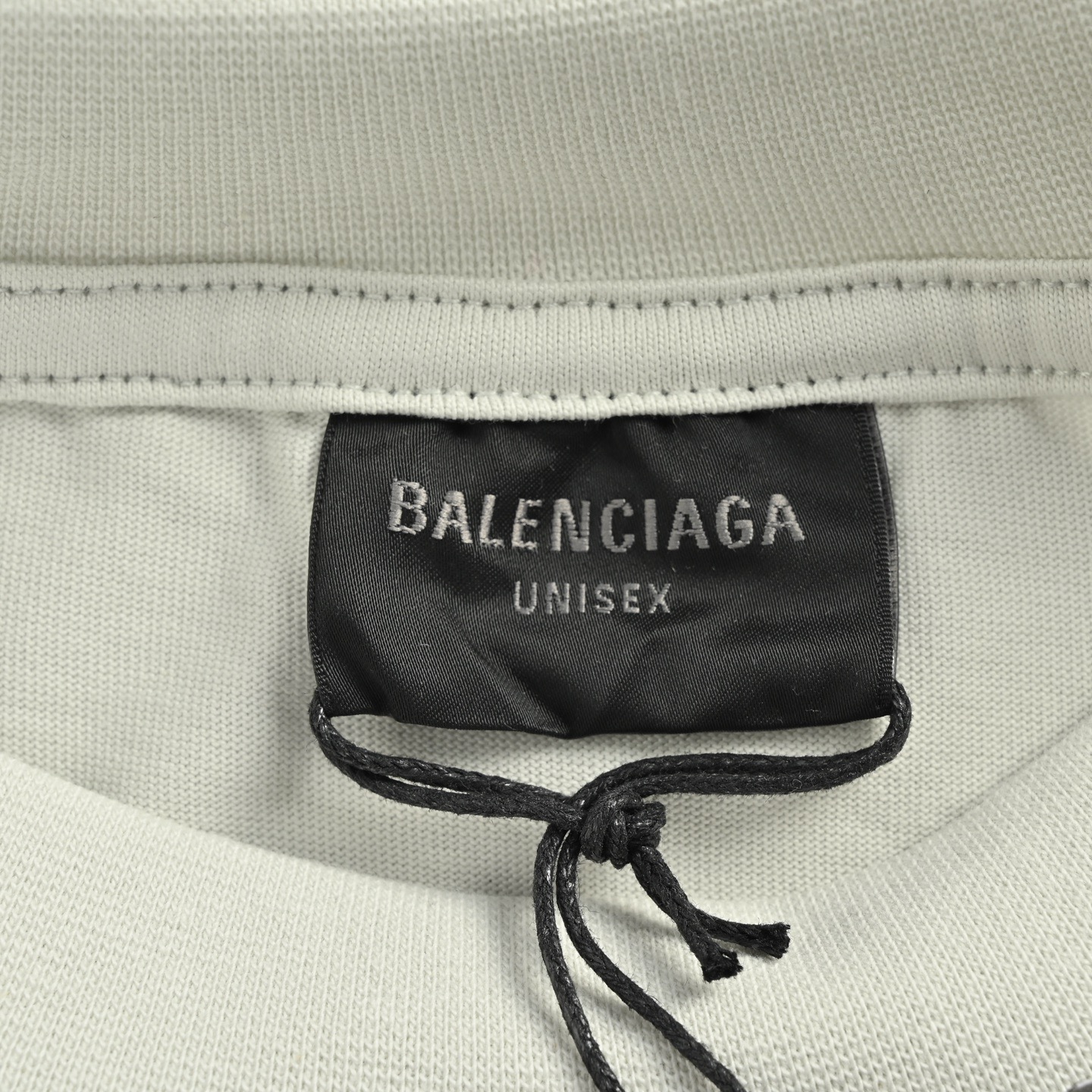 Balenciaga 25ss key badge print short-sleeve shirt