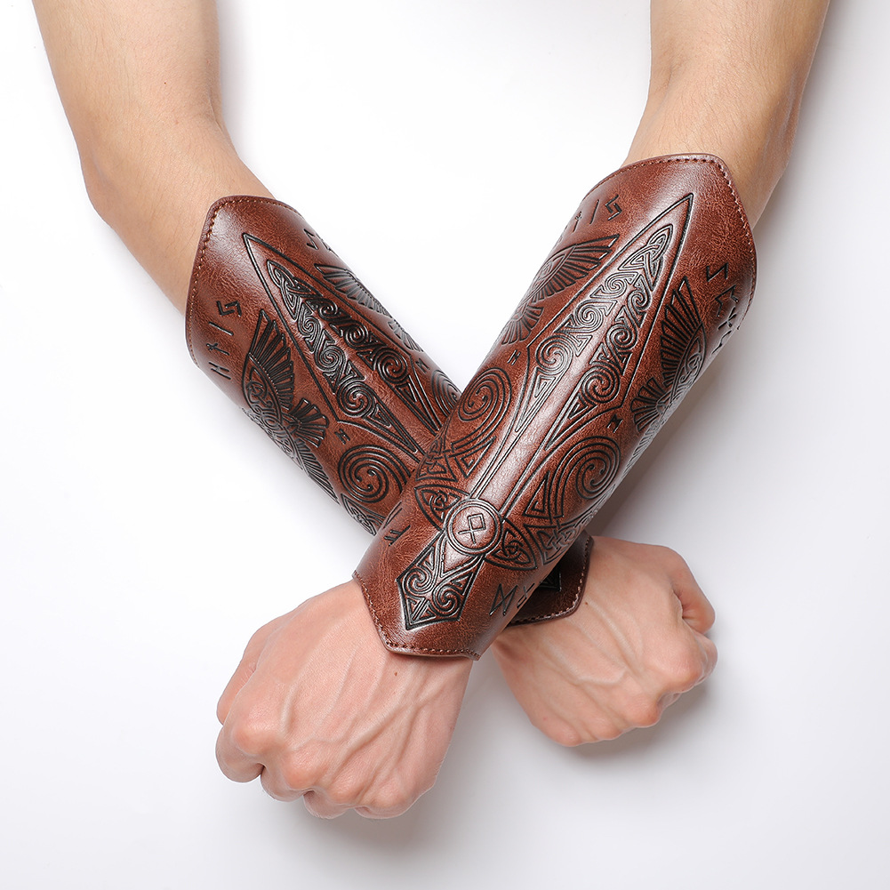 👍Last Day Promotion 60% OFF💥Viking Handmade Leather Wristband