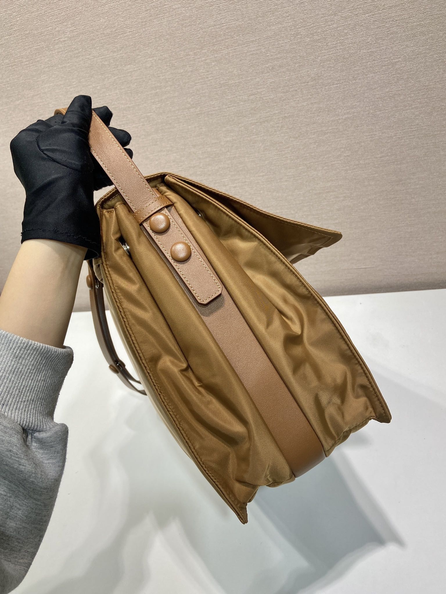 Prada Nylon Shoulder Bag 1BD256