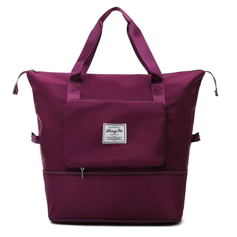 (🔥Last Day Promotion-SAVE 50% OFF) Summer/School opening Foldable Dry/Wet Separation Travel Bag-BUY 3 GET 15% OFF & FREE SHIPPING