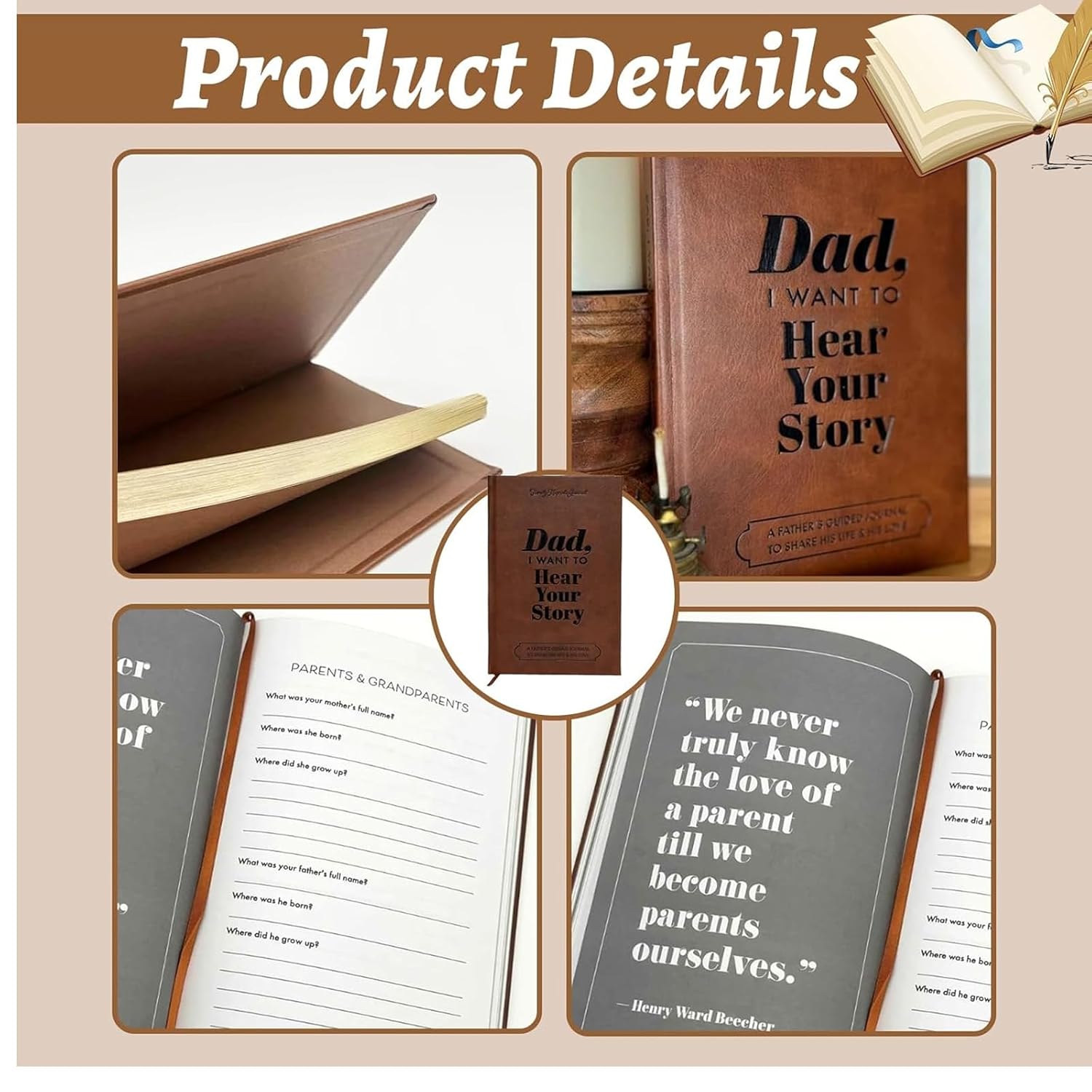 🔥[SAVE 50% OFF]--🎁Perfect Father's Gift-Hear Your Story Books-Buy 2 Free Shipping